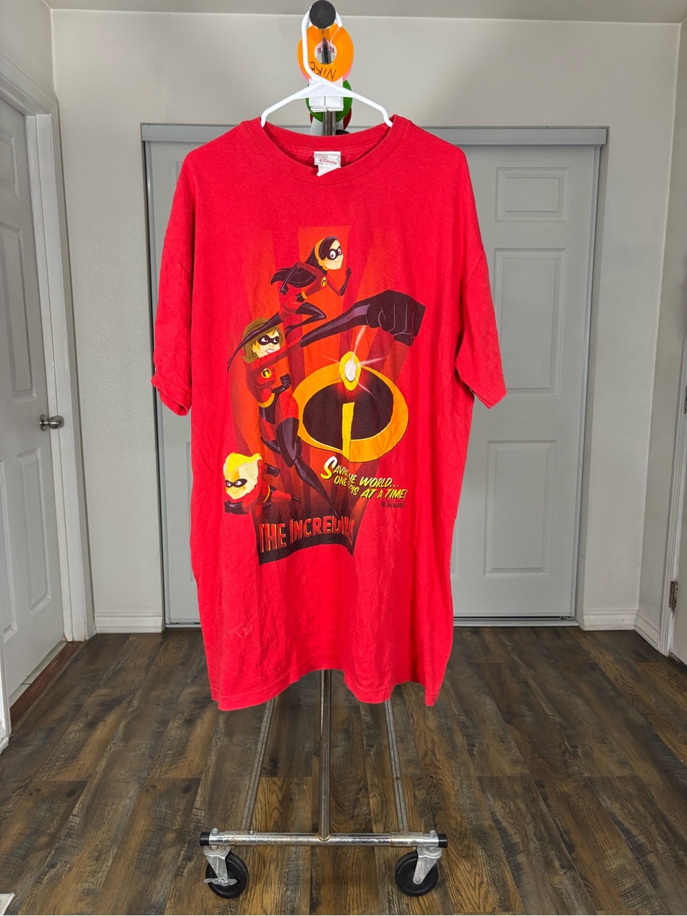 Disney Red The Incredibles Graphic T-Shirt